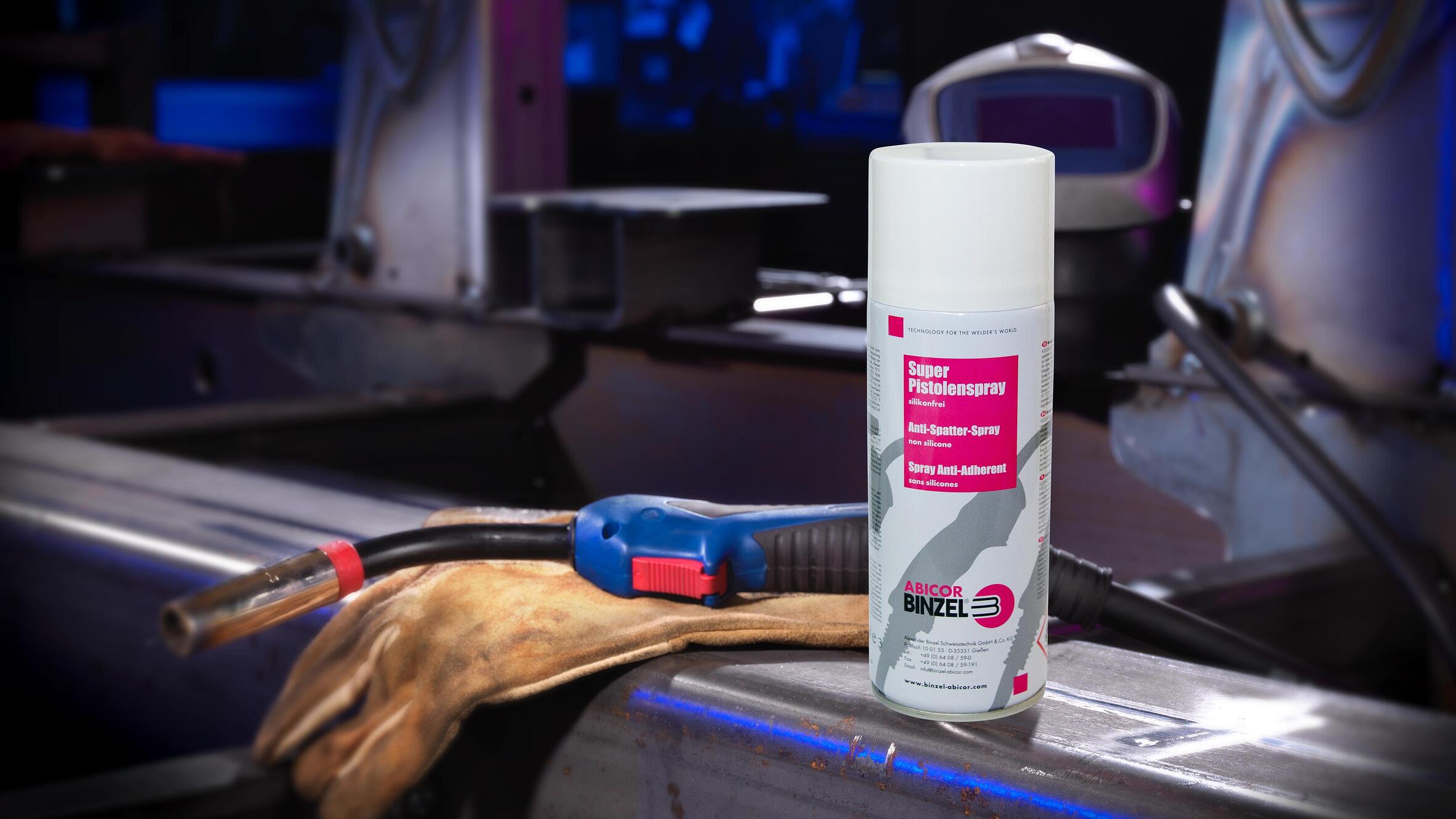 binzel welding splatter